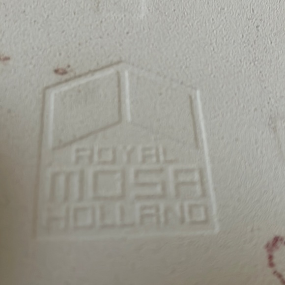 VTG 1984 Ter Steege Tile Royal Mosa made in Holland Tulips Harvest 6” - Picture 6 of 8